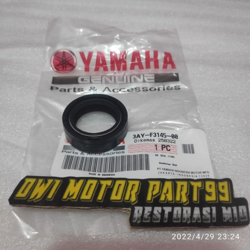 SEAL SHOCK SHOK DEPAN MIO SPORTY SMILE NOUVO MIO J M3 SOUL GT AEROX ORIGINAL ORI YAMAHA