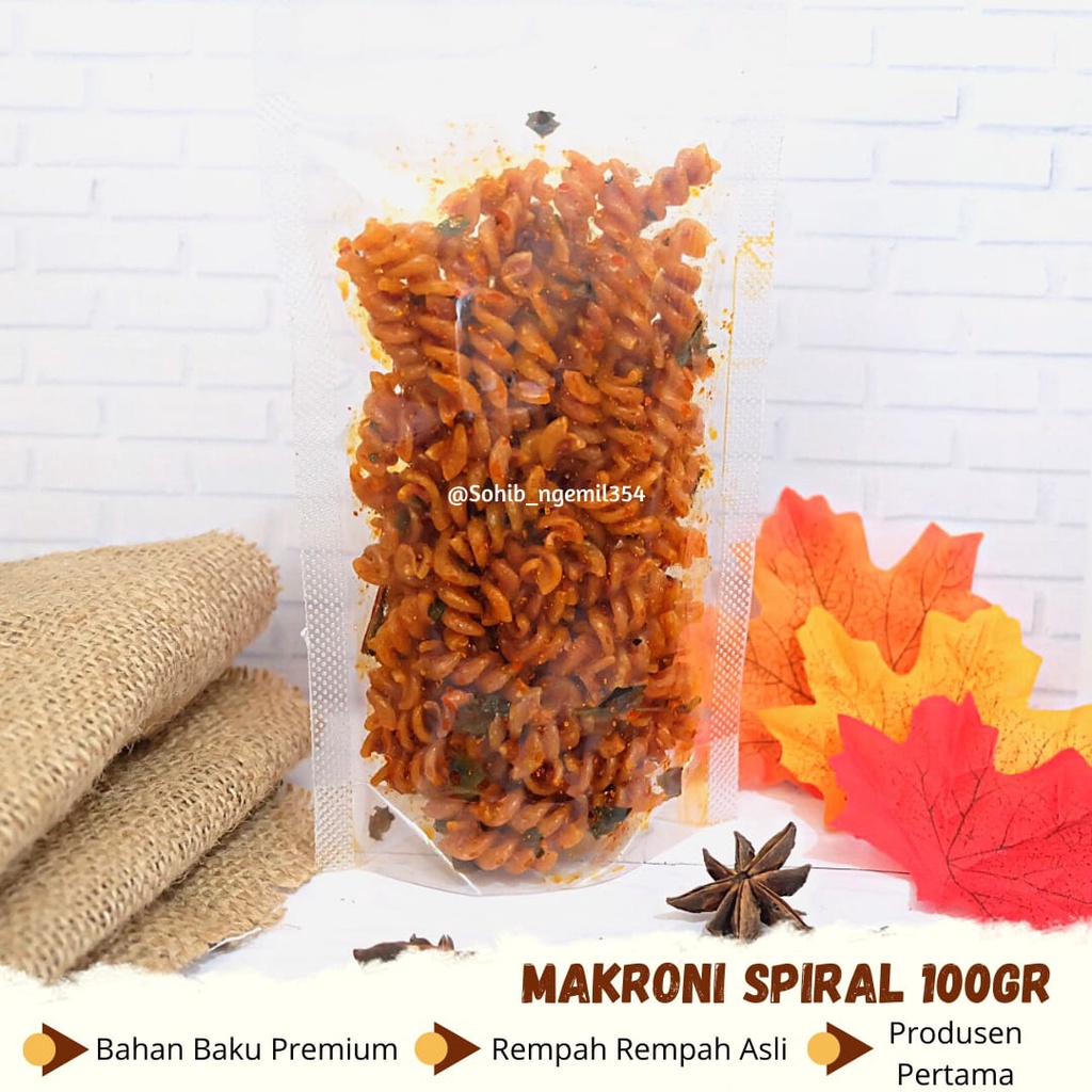 

MAKRONI SPIRAL 100GRAM