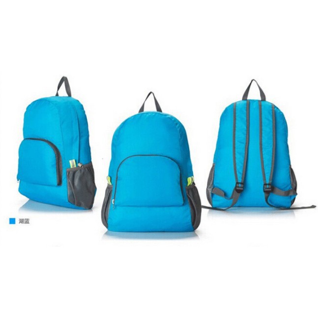 Foldable Backpack / Travel / Tas Punggung Lipat / Ransel Traveling - Random