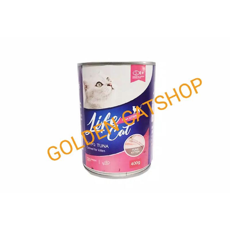 MAKANAN BASAH LIFE CAT KALENG (CANE) 400gr/LIFECAT CAN