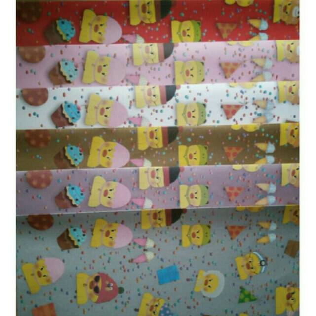 

Kertas Kado Motif Duck Imp