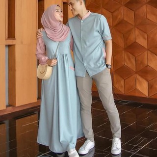 Terbaik Gamis  Couple Murah  Gamis  Couple Mewah Tapi 