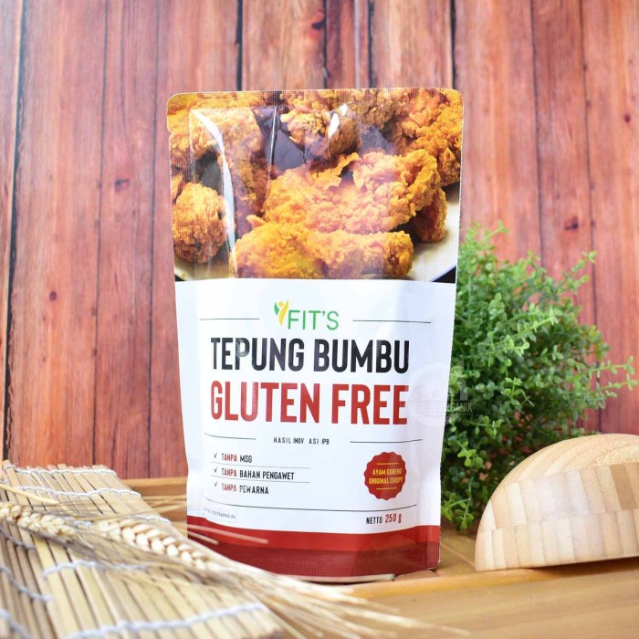 

NEW Fits Tepung Bumbu Fried Chicken Gluten Free 250 Gr