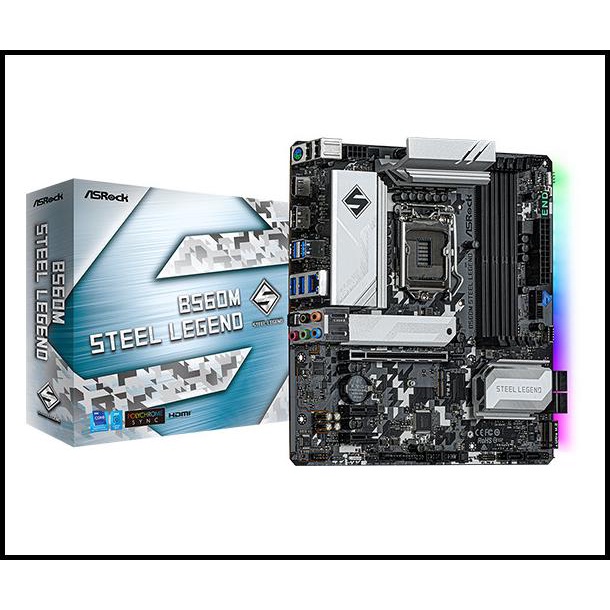 Asrock B560M Steel Legend ( Socket 1200 Gen 11) Promo Hari Ini