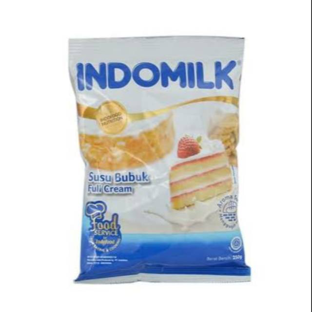 Susu Bubuk Full Cream Indomilk 250gr Untuk Kue Shopee Indonesia