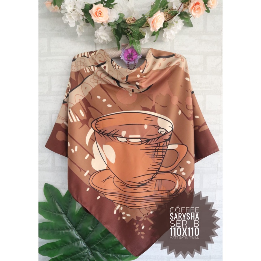 jilbab segiempat motif coffee-4