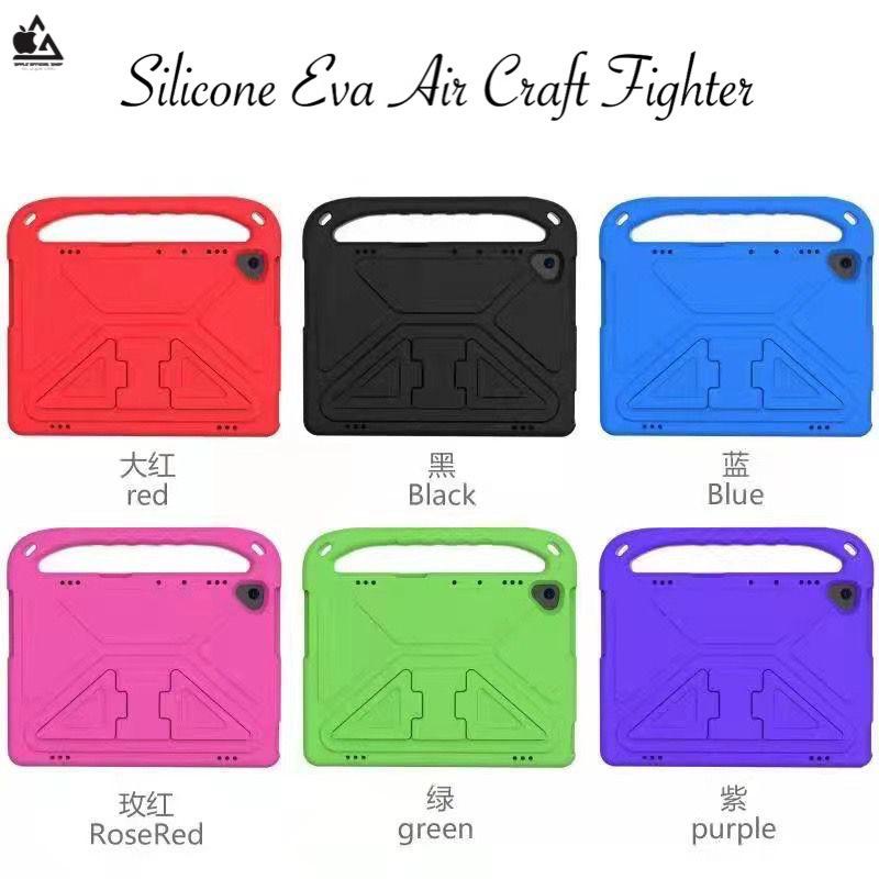 SILIKON CASE ANAK AIR CRAFT iPad Mini 6 8.3 inch, iPad 9  8 7 10.2 inch, iPad Air 4 10.9”, iPad Pro 11 2021 / 2020 SOFTCASE ANAK LUCU iBUY STANDING AIR CRAFT FIGHTER HANDY BAG iBuy JEMPOL
