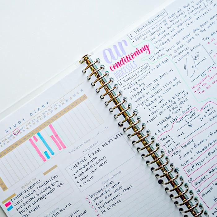 

Binder | Loose Leaf B5/A5 Study Diary Kertas Binder Kualitas Terbaik