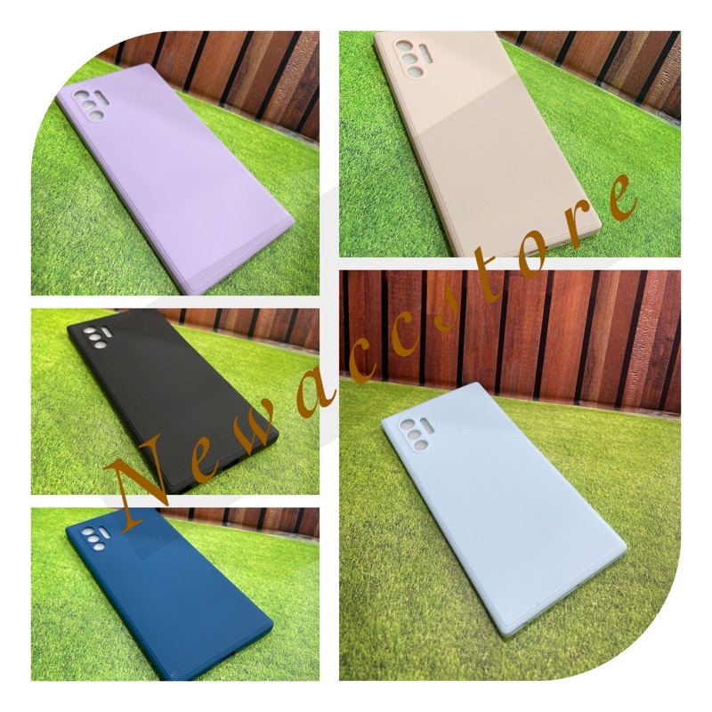 softcase ring camera  / softcase logo macaron samsung Note 10 plus / pro