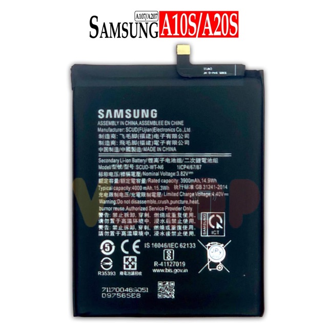 BATERAI BATRE FOR SAMSUNG A10S A107 - A20S A207 BATTERY