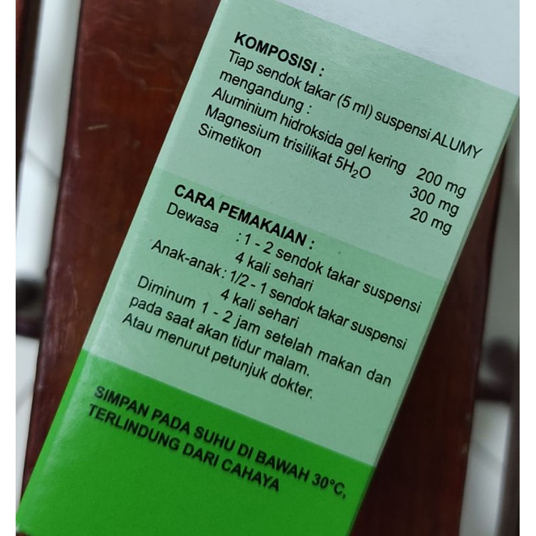 Alumy Sirup / Mengurangi Asam Lambung Yang berlebihan