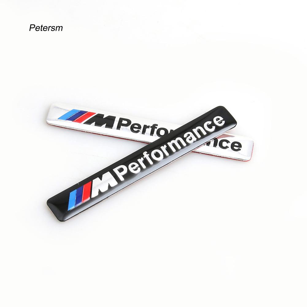 Stiker Emblem Logo BMW Bahan Metal untuk Dekorasi Interior Mobil BMW