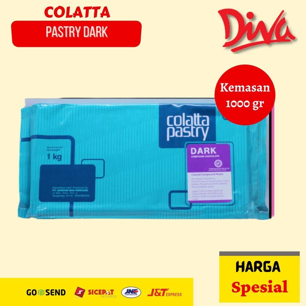 

[1kg] Colatta Pastry Dark - Coklat Batang