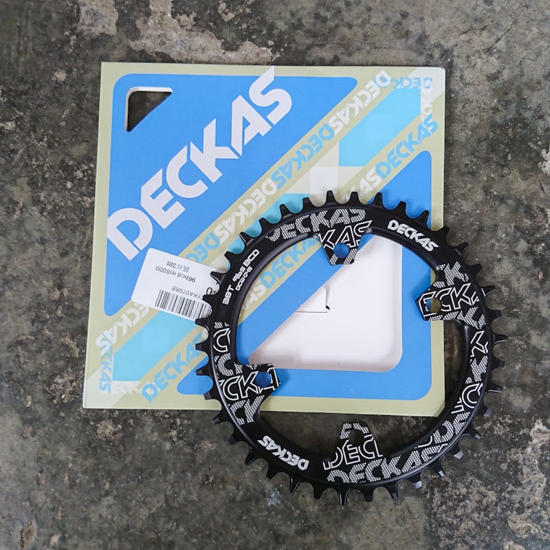 Chainring Deckas BCD96 Round 38T Narrow Wide Deore SLX XT