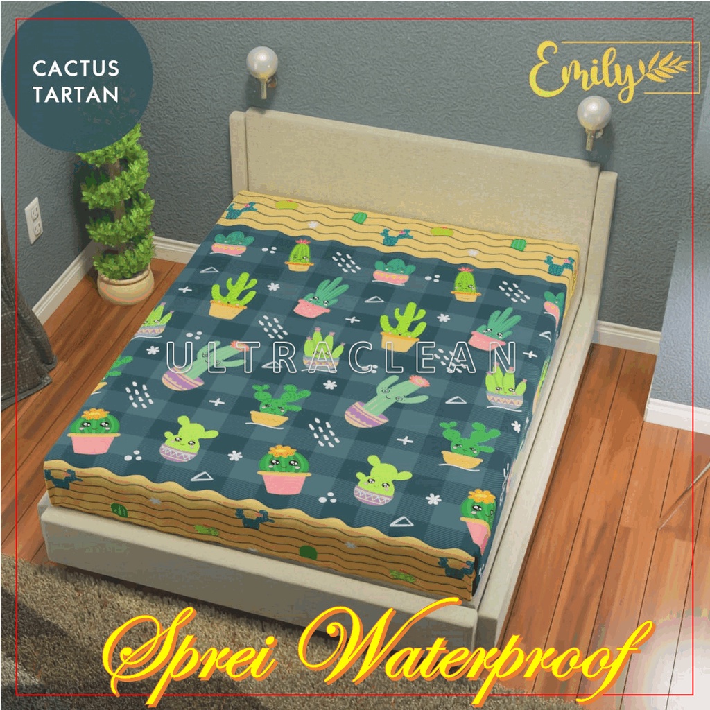 Sprei Waterproof Motif Karakter Dewasa Minimalis 