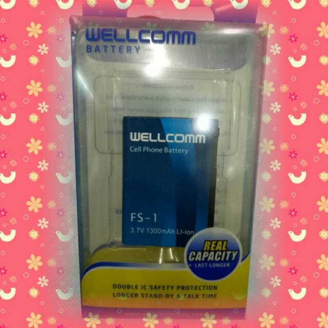 Baterai Wellcom Blackberry F-S1(9800)