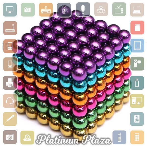 ANTSMAG Mainan Magnetik Force Magic Bucky Ball Leisure Time - 203 - Multi-Color`1BVNA2-