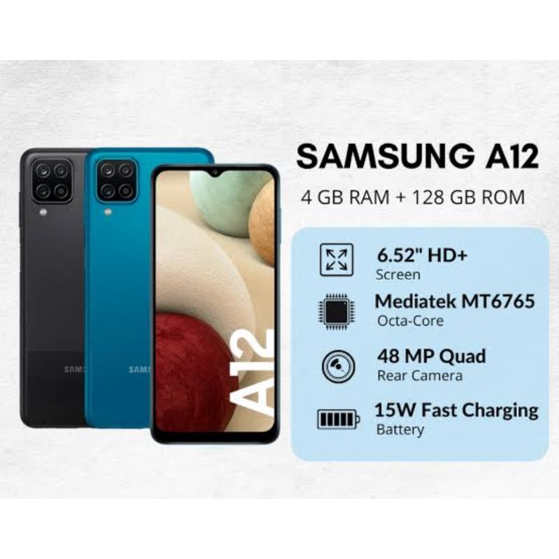 SAMSUNG GALAXY  M12 | A12 | A13 HP BARU ORIGINAL 100% GARANSI RESMI-1
