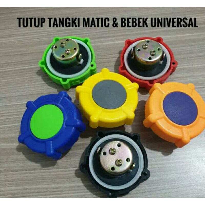 Tutup Tangki Bensin Motor Variasi Warna Universal Motor Matic Bebek