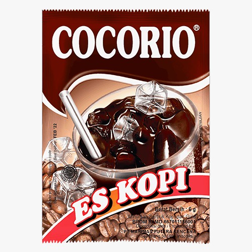 

ES PUTER SERBUK MINUMAN BUBUK COCORIO 1 RENCENG 10 SACHET