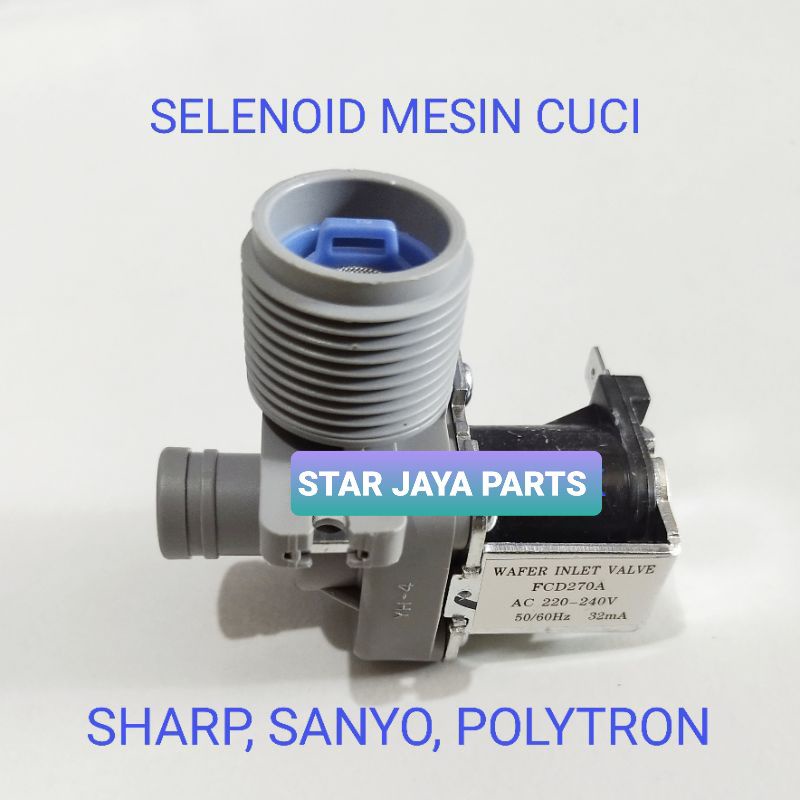 selenoid water inlet mesin cuci sharp