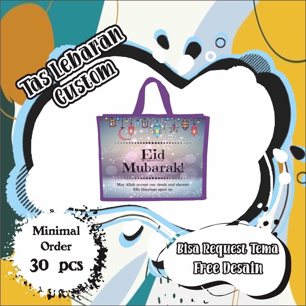 

TAS SOUVENIR | GOODIE BAG RAMADHAN - IDUL FITRI - LEBARAN | BISA TAMBAH NAMA DAN FOTO