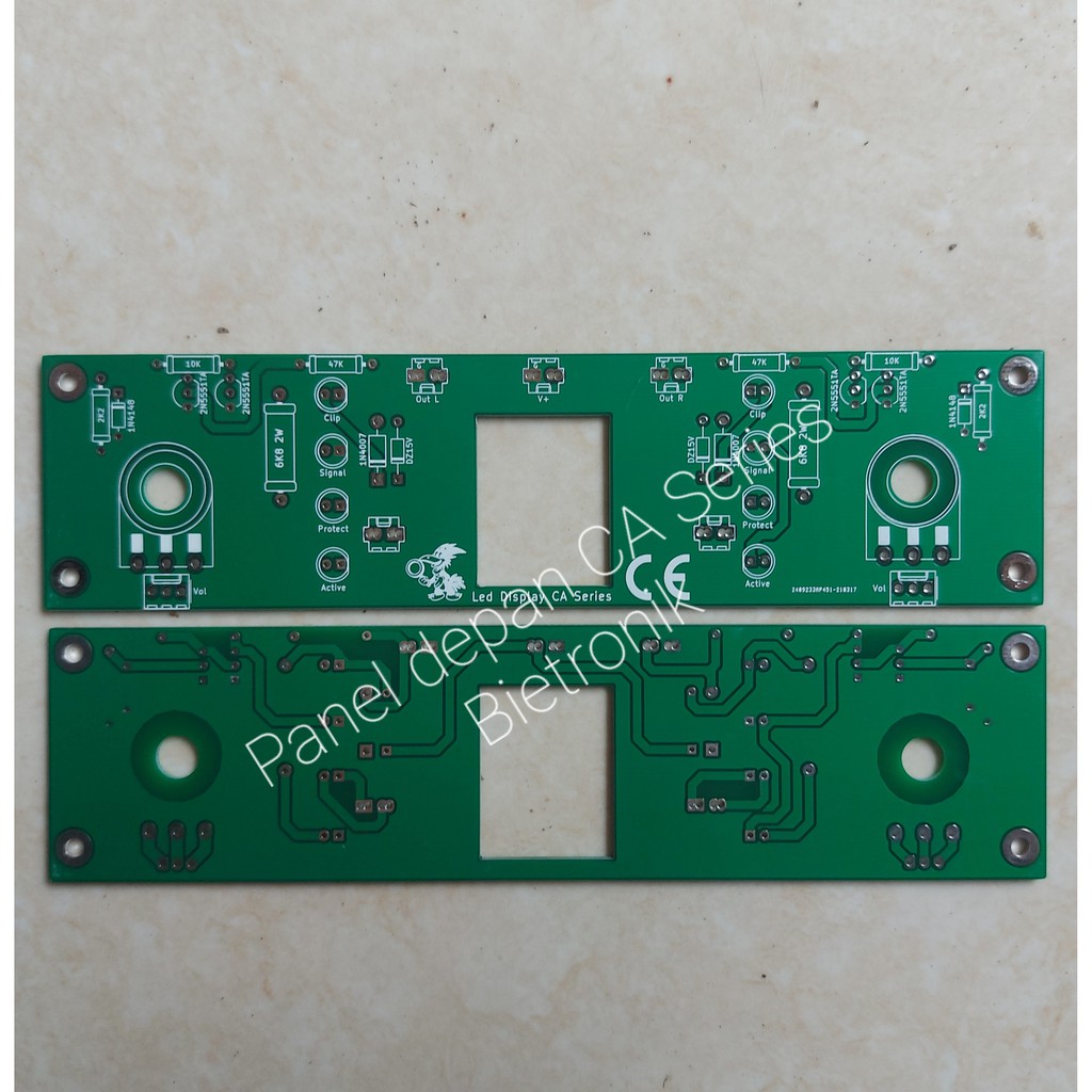 PCB Panel Depan Box CA Series Dauble Layer