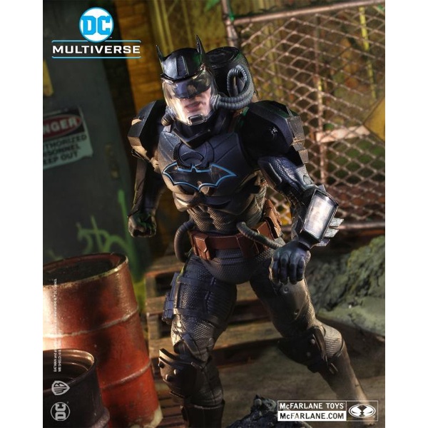 Batman Hazmat Mcfarlane Toy DC Multiverse Justice League DC Comic new MISB Action figure