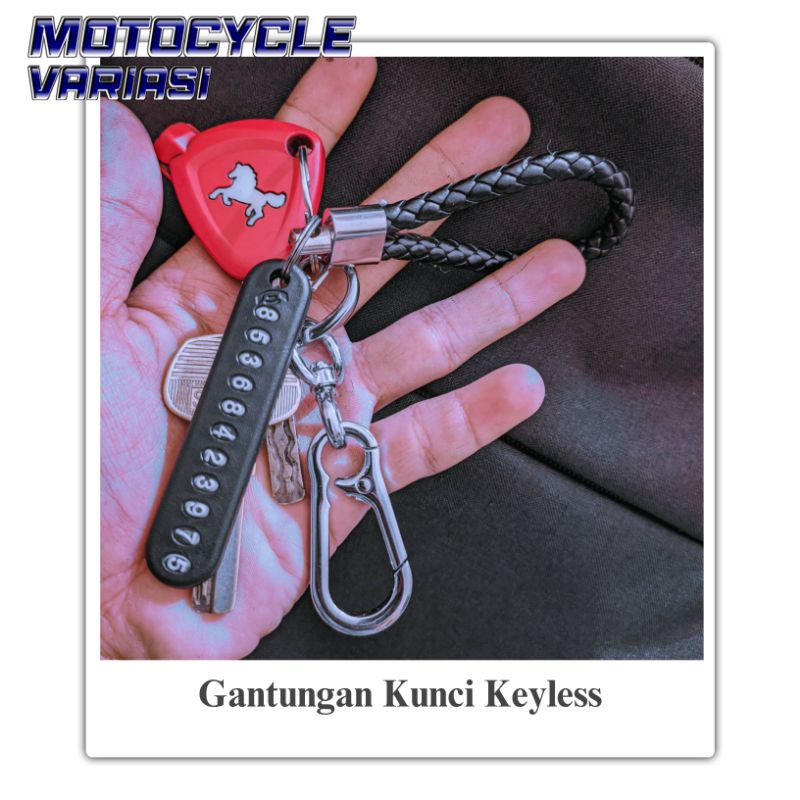 [COD] Gantungan Kunci Remote Keyless FAZZIO Nmax Xmax Aerox Lexi Adv Pcx Vario Beat GSX Ninja R15 dll