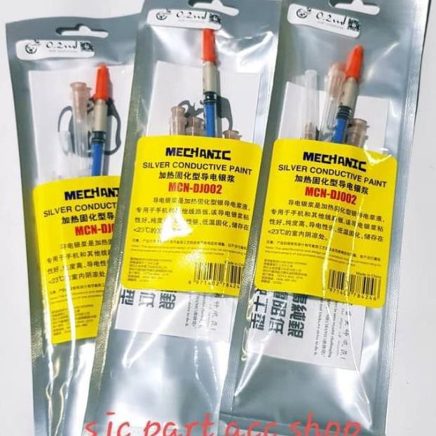 

Silver conductive paint mechanic 0.2ml (ART. Z6184)