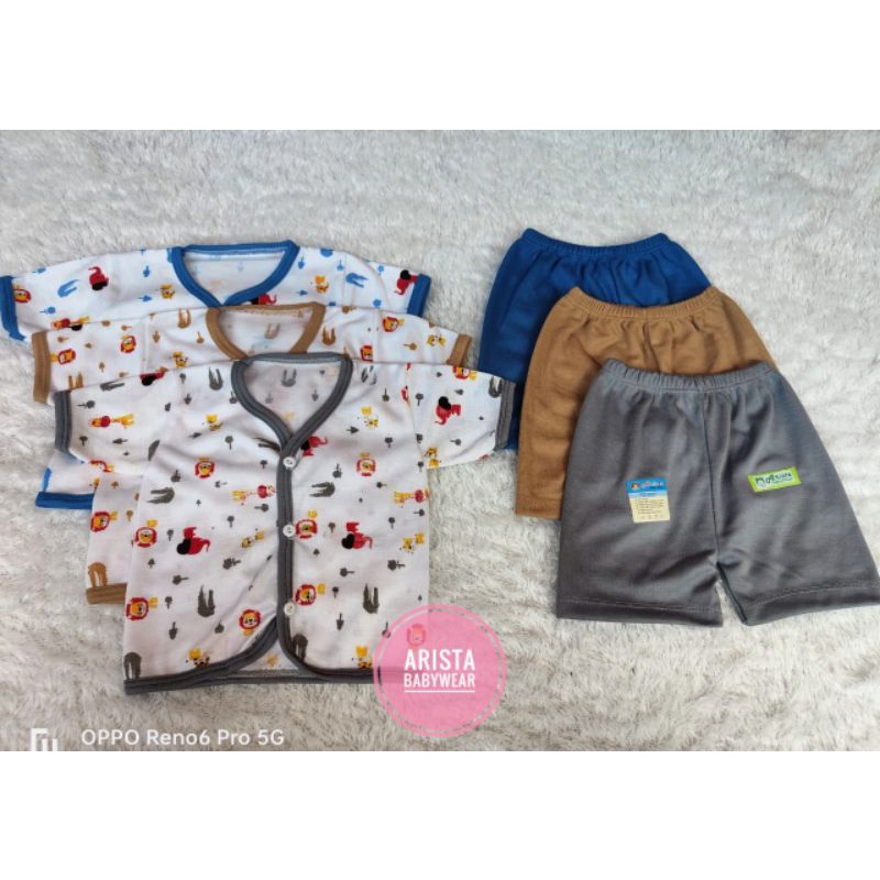 ARISTAbaby - paket 18pcs/9stel baju+celana bayi MOTIF TERBARU