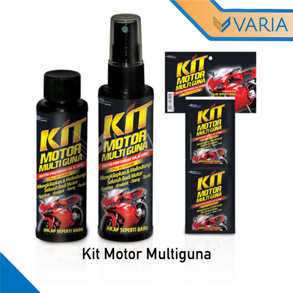 Kit Motor Multiguna Pengkilap Poles Cair Botol Refill 100 ml