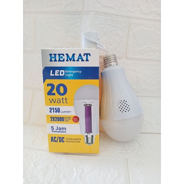 Lampu Emergency Led Ajaib Hemat 7 16 20 Watt Murah