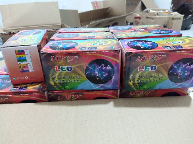 Lampu Hias Tumble 100 Led 10 Meter Lampu Natal 100 Led Warna Warni tahan air