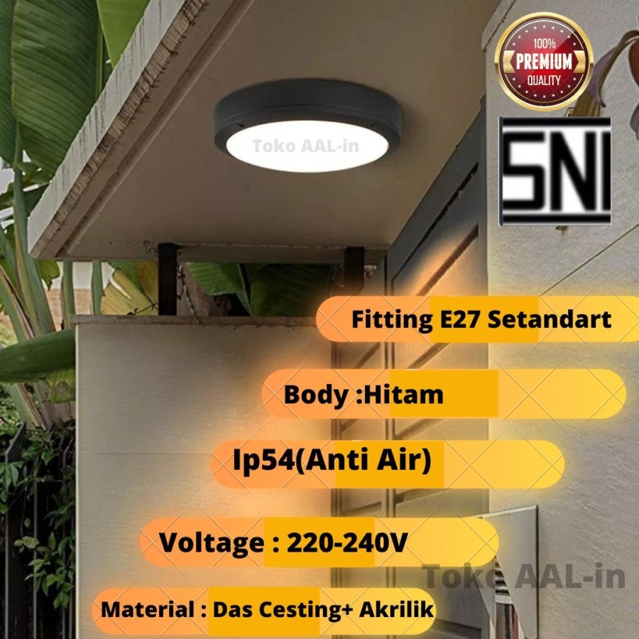 Lampu Dinding Minimalis / Lampu Plafon Rumah MinimalisModernBulat E27 - POLOS E27