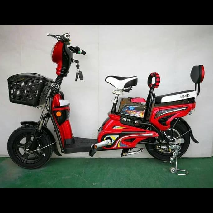 Toko-Alat-Fitness 100% Ori Sepeda Listrik Earth Gold / Sepeda Listrik Terlengkap