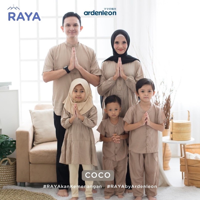 ARDENLEON Raya Koko Set Anak 1-7tahun / Baju Koko Lebaran Anak