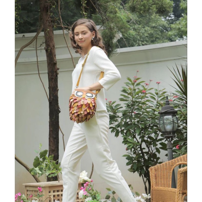 ((PRELOVED)) OWL BAG SERLIUM // TAS BURUNG HANTU SERLIUM