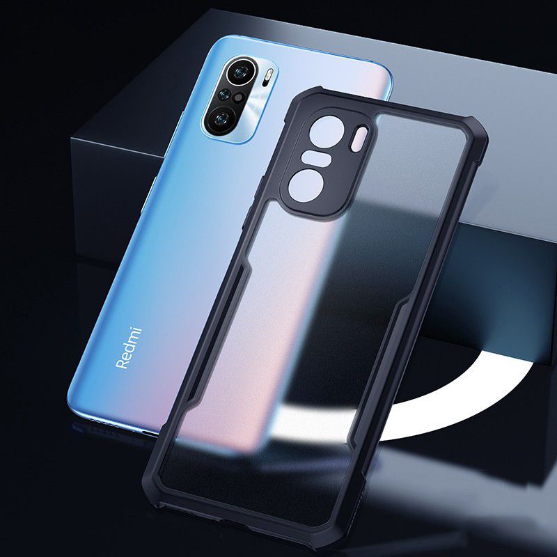 Case Xiaomi Redmi Note 10 - Redmi Note 10 Pro Softcase Shockproof Armor Bumper Transparant