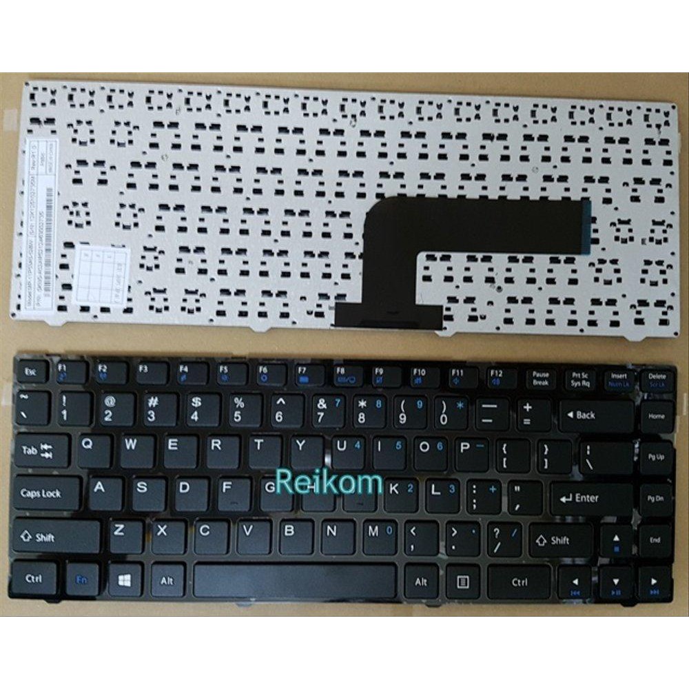 Keyboard Laptop / Notebook Axioo RNE, RNO, W540 hitam