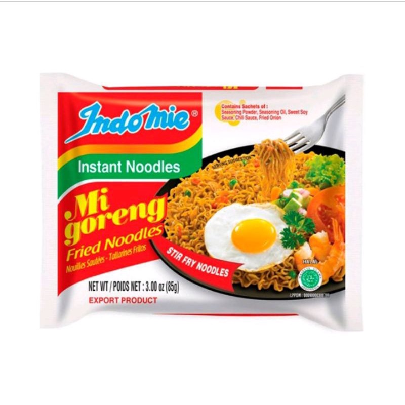 Indomie Goreng All Varian 4 x 85gr