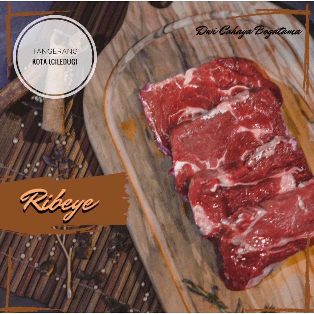 

Ribeye cut steak 1kg