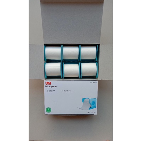 MICROPORE 2 INCHI PLESTER LUKA PUTIH