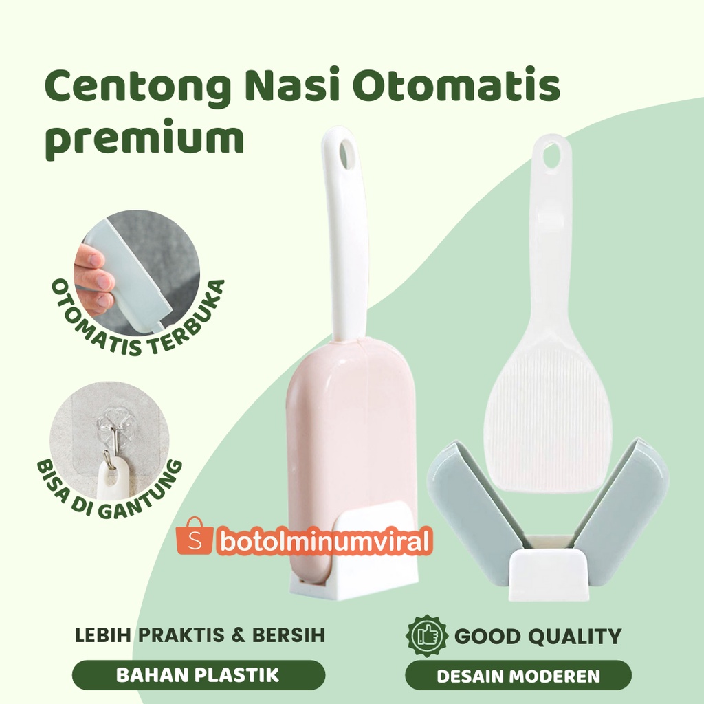 Sendok Centong Nasi Penutup Buka Tutup Otomatis Tempat Sendok Nasi Tutup Otomatis Entong Nasi Plastik Rice Spoon Holder Anti Debu Souvenir Plastik Suvenir Centong Nasi Dengan Penutup Cover Otomatis Tempat Sendok Nasi Plastik Rice Spoon Buka Tutup Holder