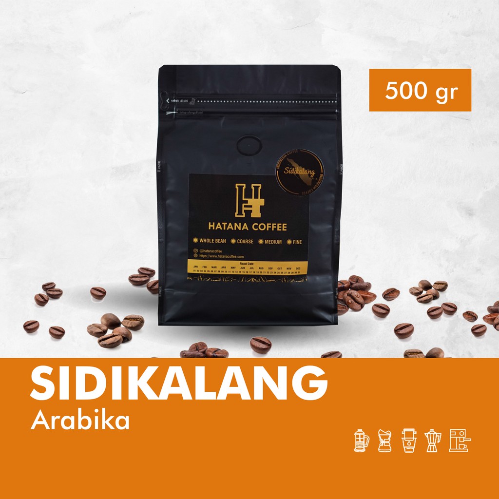 

Kopi Arabika Sidikalang - Roasted Bean - 500 Gram