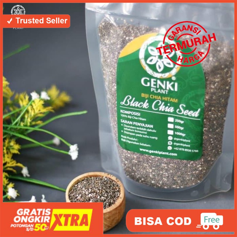 

Black Chia Seed - 1 kg EKSLUSIF