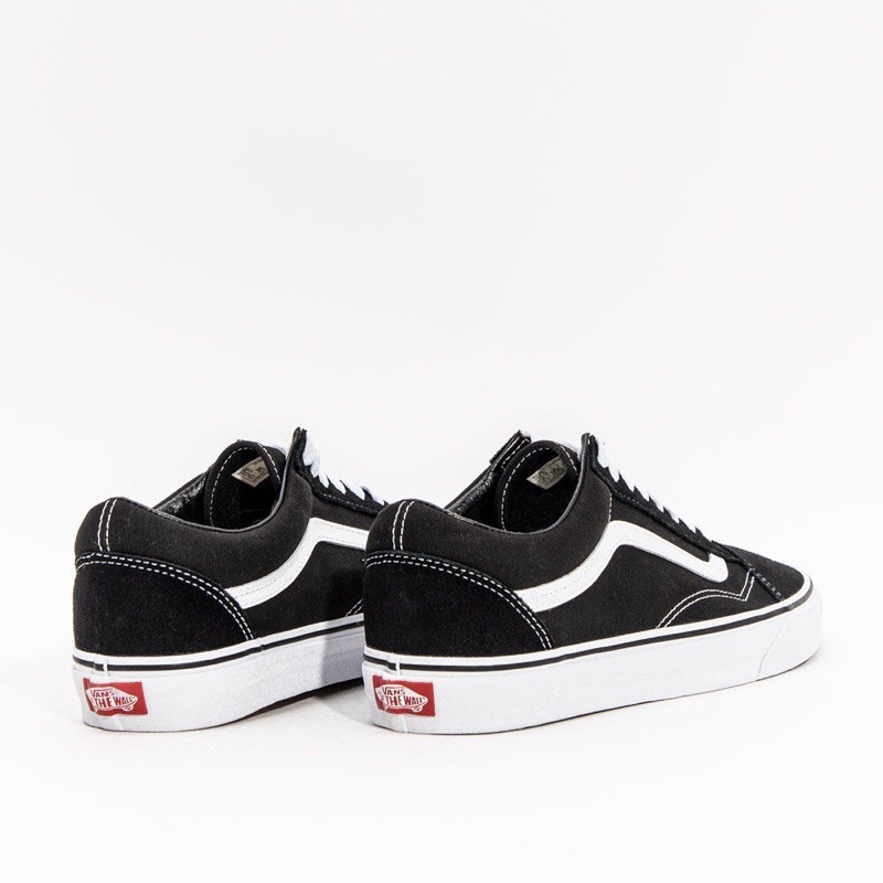 ( 8.8 ) ORIGINAL 100% Vans Classic OldSkool Black and White Original BNIB