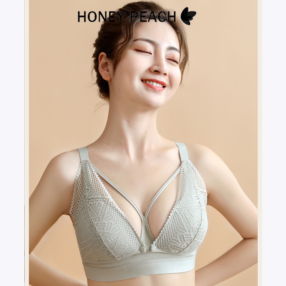 Lace Menyusui bra Sexy Fashion Front Bucklet Menyusui bra