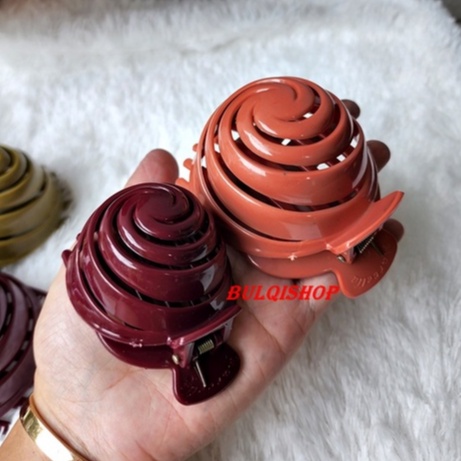 JEPIT RAMBUT SANGGUL MODEL KEONG 6 CM KECIL JEPIT JEPITAN BULAT CEPOL MARCELLA UNIK MURAH