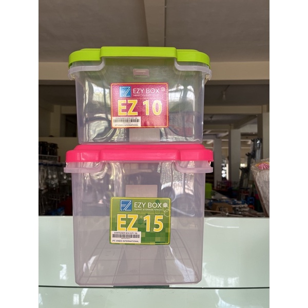 Box Container Kotak Plastik 10 Liter - 15 Liter merk EZ
